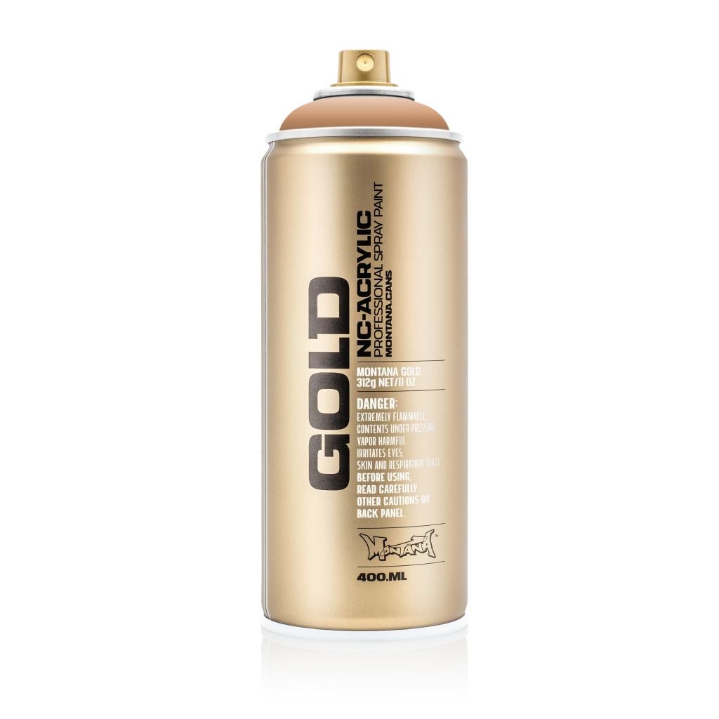 Montana Gold Acrylic Professional Spray Paint - 400 ML Can - Toffee (G 1440)