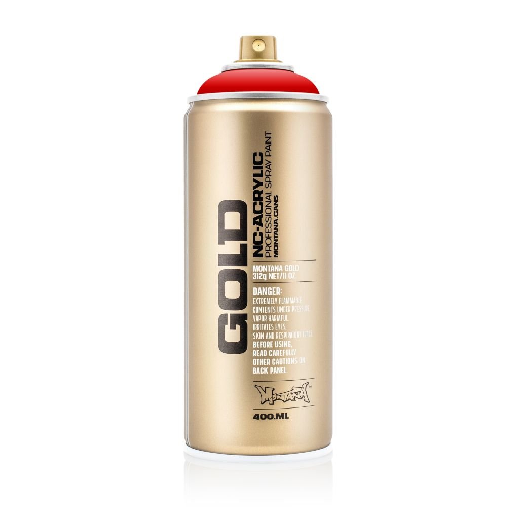 Montana Gold Acrylic Professional Spray Paint - 400 ML Can - Blood Orange (G 2095)