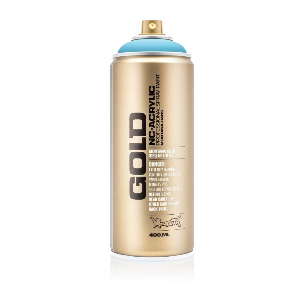Montana Gold Acrylic Professional Spray Paint - 400 ML Can - Baby Blue (G 5020)