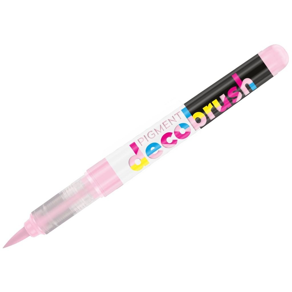 Karin Pigment DecoBrush Acrylic Marker - Brush Tip - Pastel Pink (2365U)