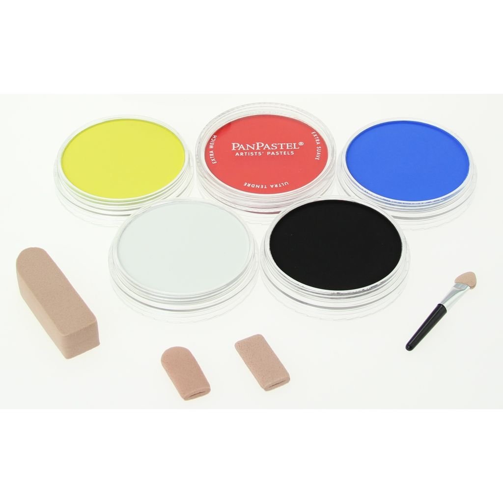 PanPastel Colors Ultra Soft Artist's Painting Pastels, Starter Set - Painting - 5 Assorted Colours
