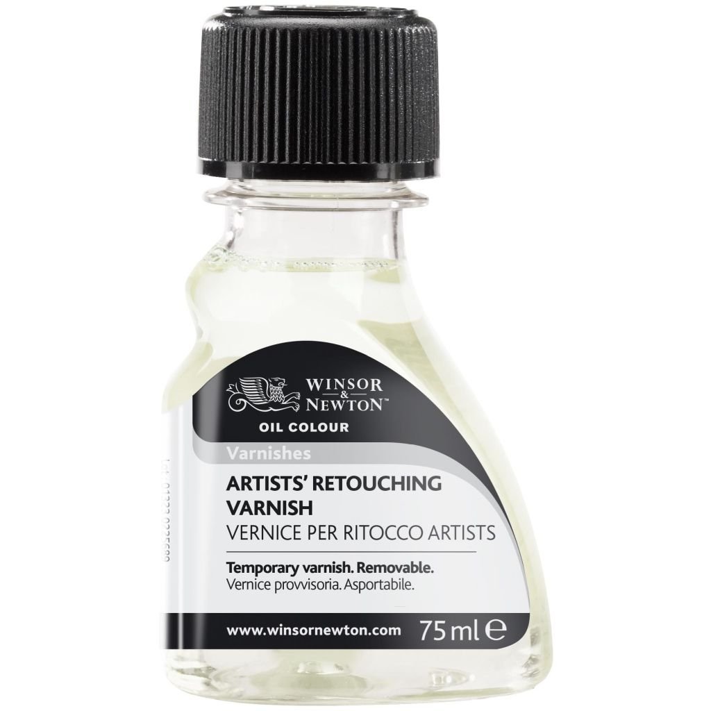 Winsor & Newton Artists' Retouching Varnish Bottle - 75 ML
