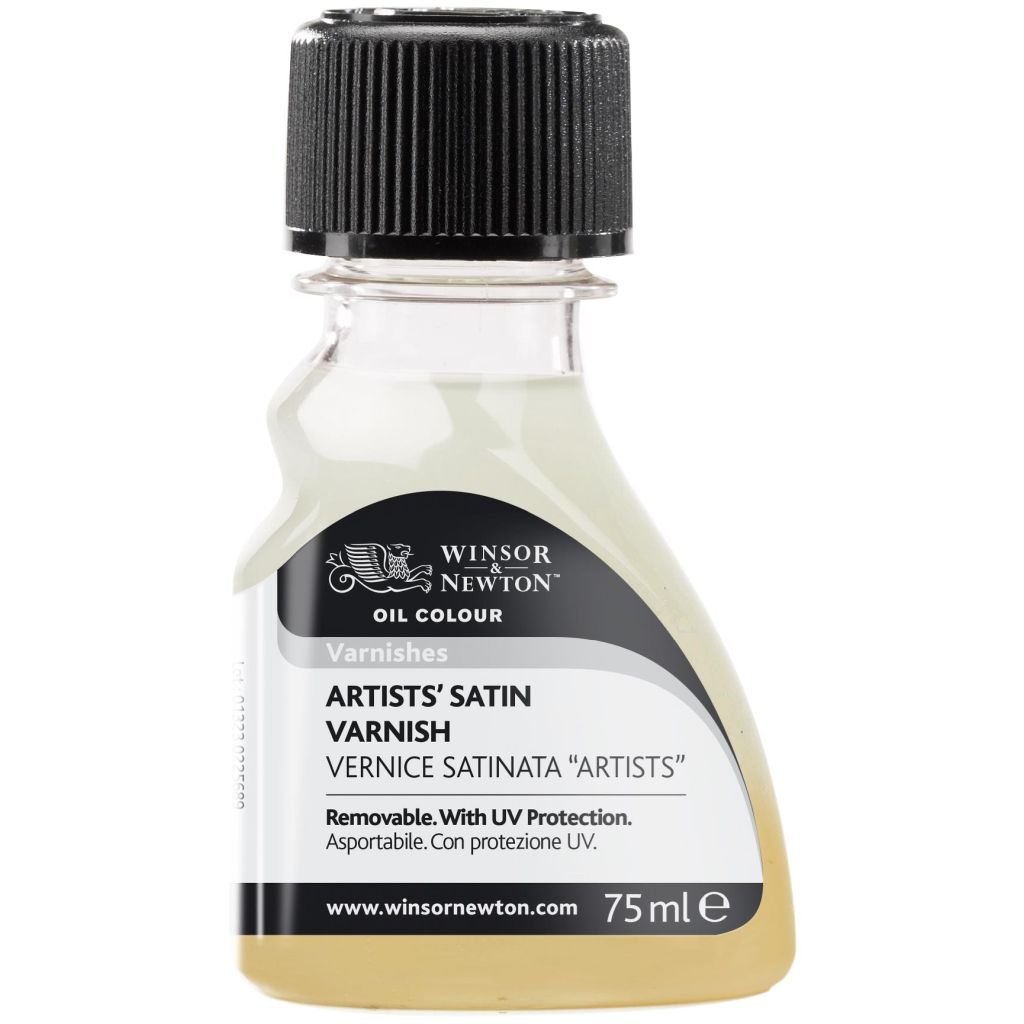 Winsor & Newton Artists' Satin Varnish Bottle - 75 ML