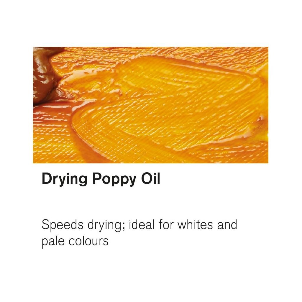 Winsor & Newton Drying Poppy Oil Bottle - 75 ML