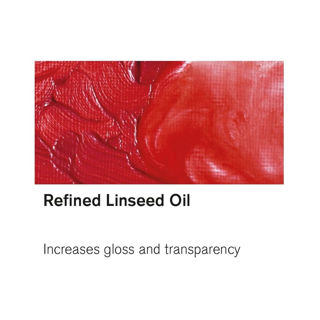 Winsor & Newton Refined Linseed Oil Bottle - 75 ML