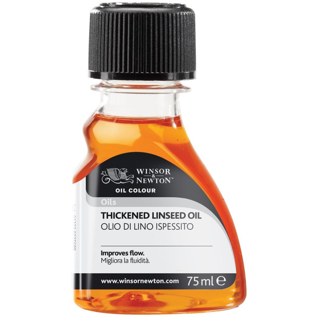 Winsor & Newton Thickened Linseed Oil Bottle - 75 ML