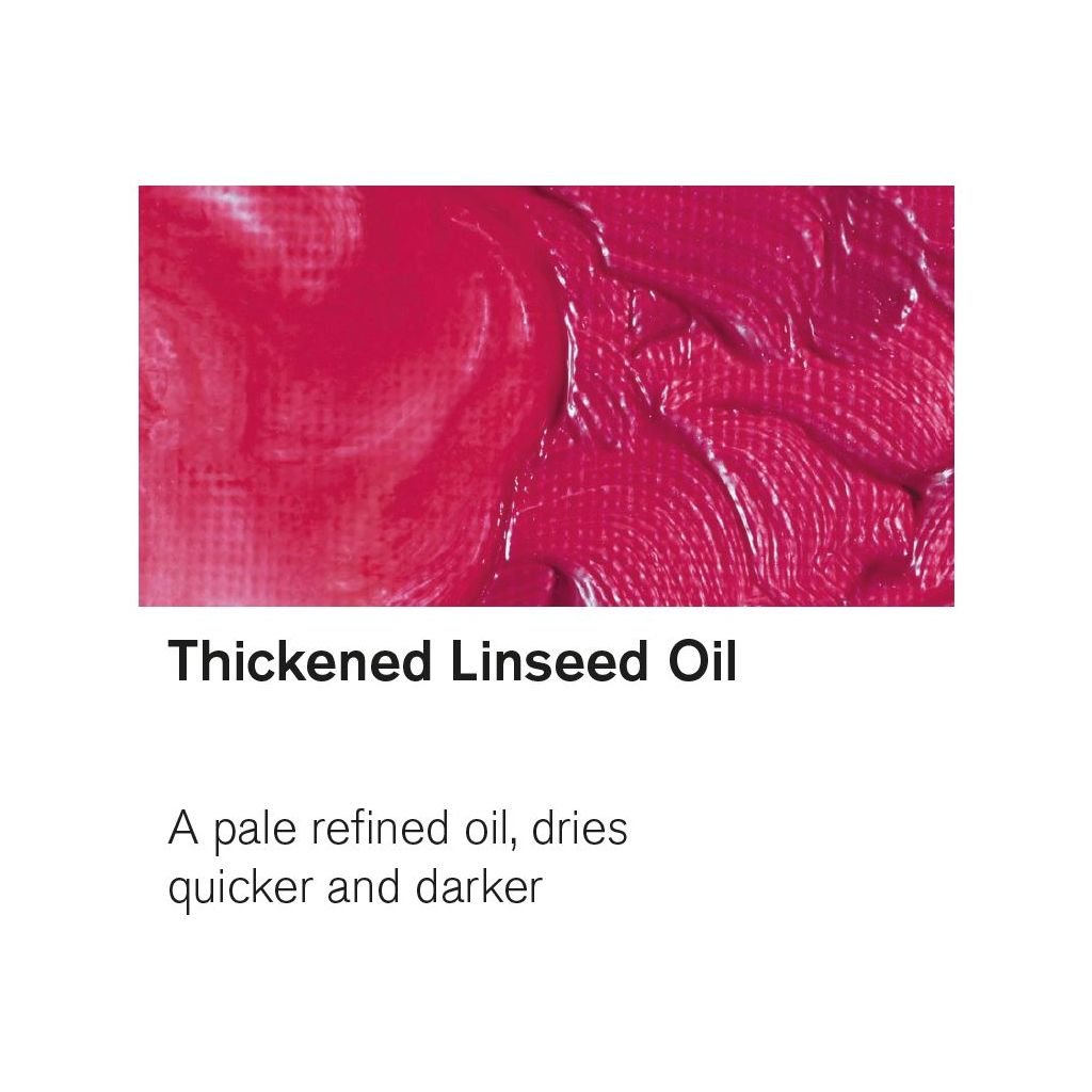 Winsor & Newton Thickened Linseed Oil Bottle - 75 ML