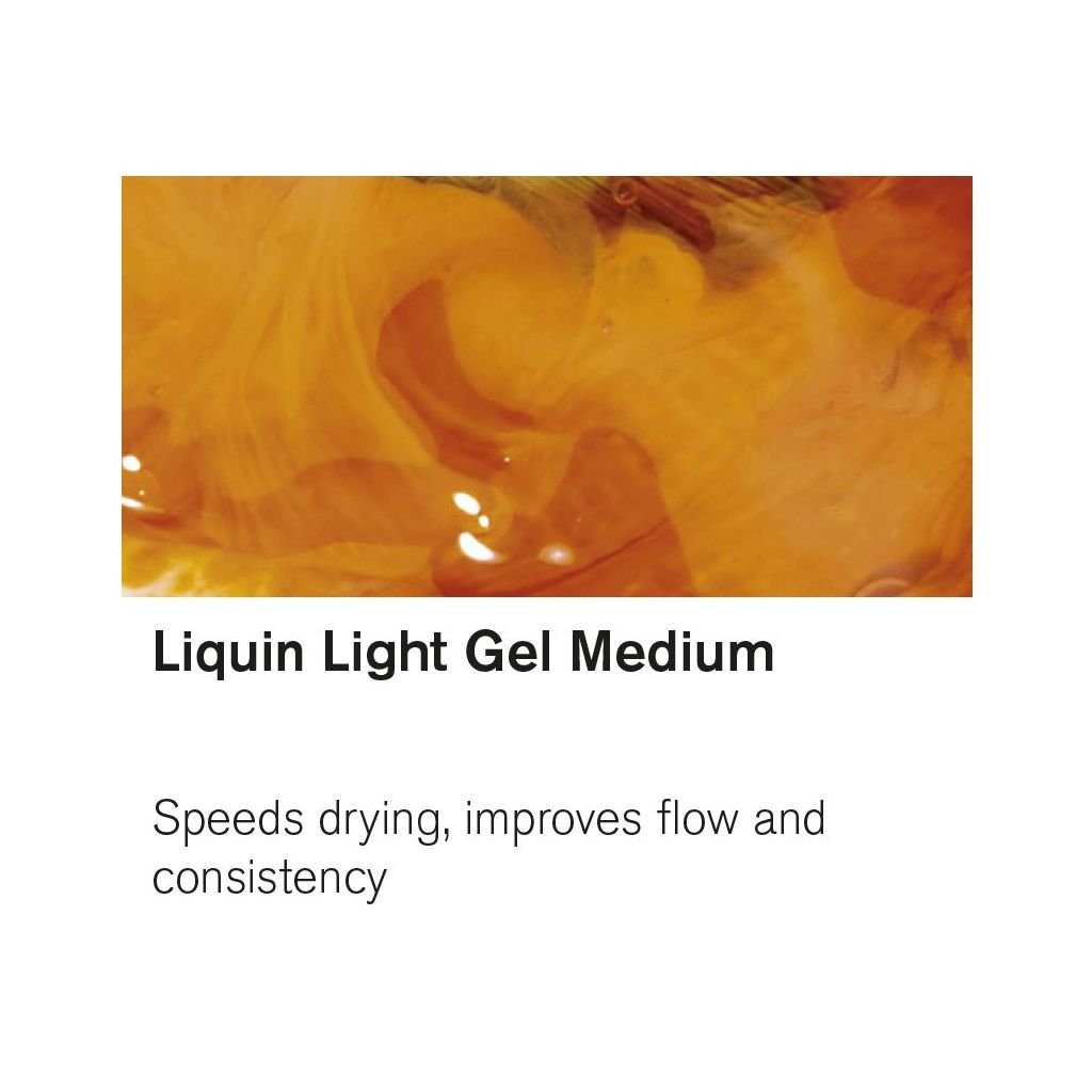Winsor & Newton Liquin Light Gel Medium Bottle - 75 ML