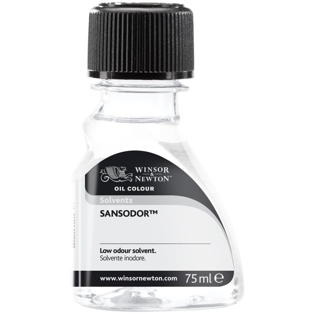 Winsor & Newton Sansodor (Low Odour Solvent) Bottle - 75 ML