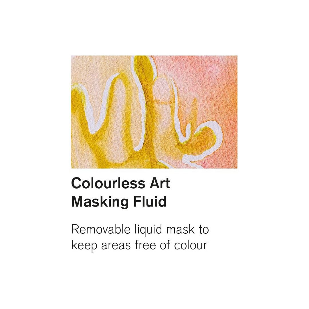 Winsor & Newton  - Colourless Art Masking Fluid - Bottle of 75 ML (Drawing Gum)