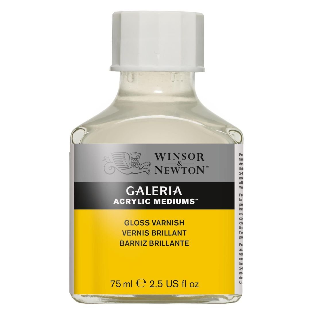 Winsor & Newton Galeria Acrylic Medium - Gloss Varnish - Bottle of 75 ML