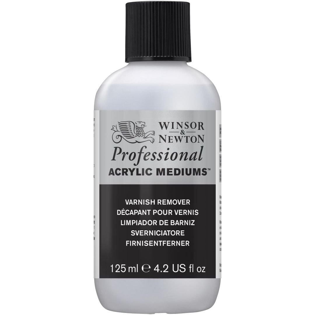 Winsor & Newton Professional Acrylic - Varnish Remover- Bottle of 125 ML