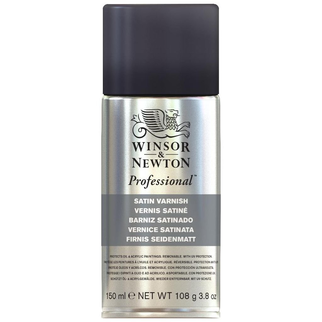 Winsor & Newton Professional Satin Varnish Spray - 150 ML