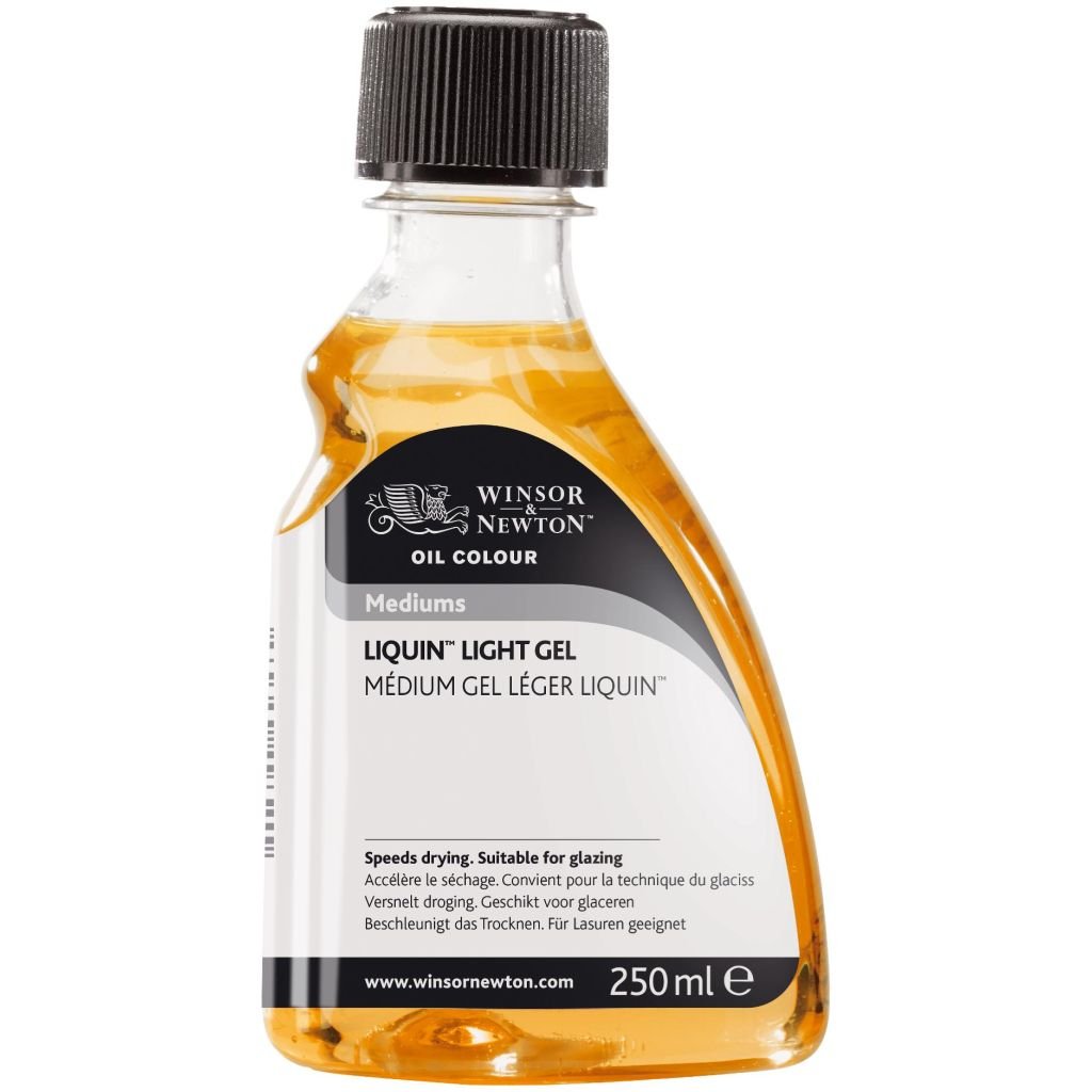 Winsor & Newton Liquin Light Gel Medium Bottle - 250 ML
