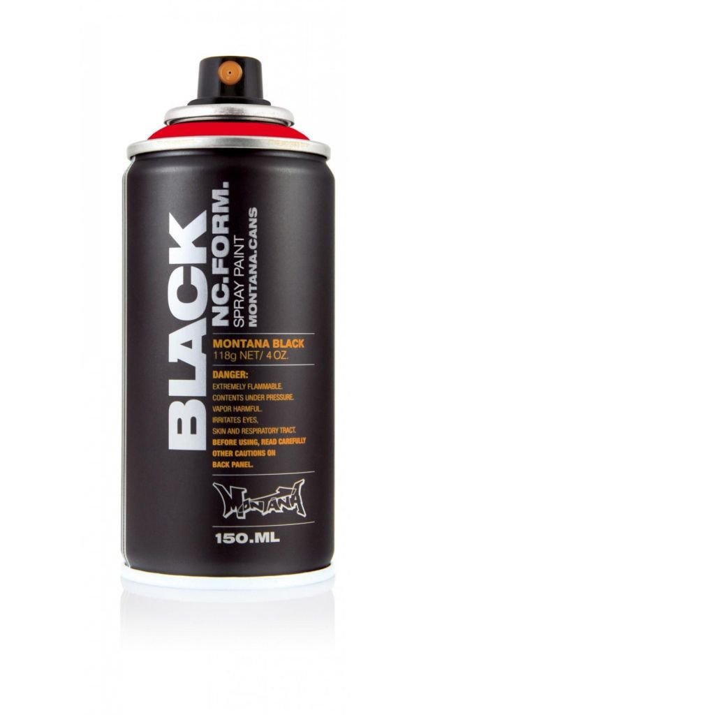 Montana Black Spray Paint - 150 ML Can - Code Red (BLK2093)