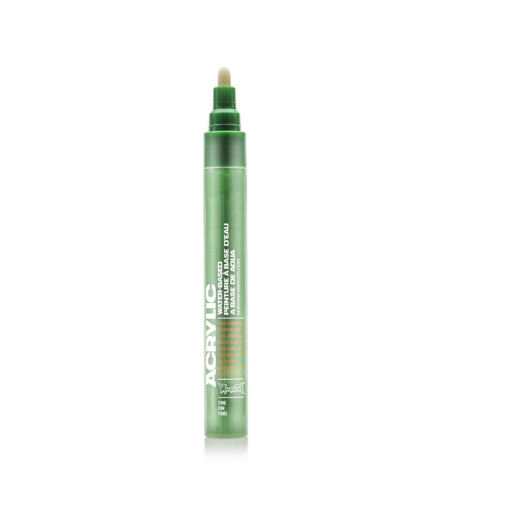 Montana Acrylic Water-Based Marker - 2 MM Fine Tip - Shock Green (SH 6010)