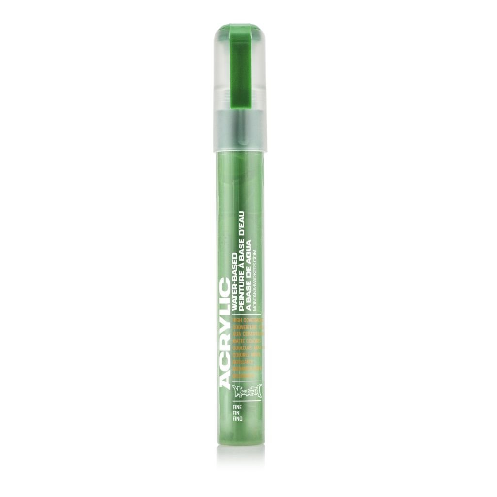 Montana Acrylic Water-Based Marker - 2 MM Fine Tip - Shock Green (SH 6010)