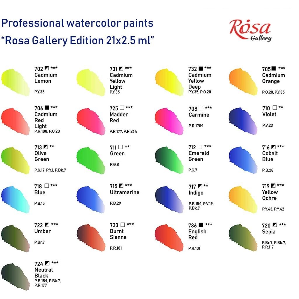 ROSA Gallery Fine Watercolour 