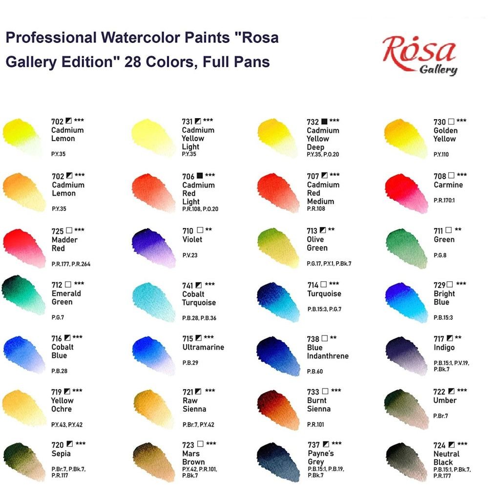 ROSA Gallery Fine Watercolour 