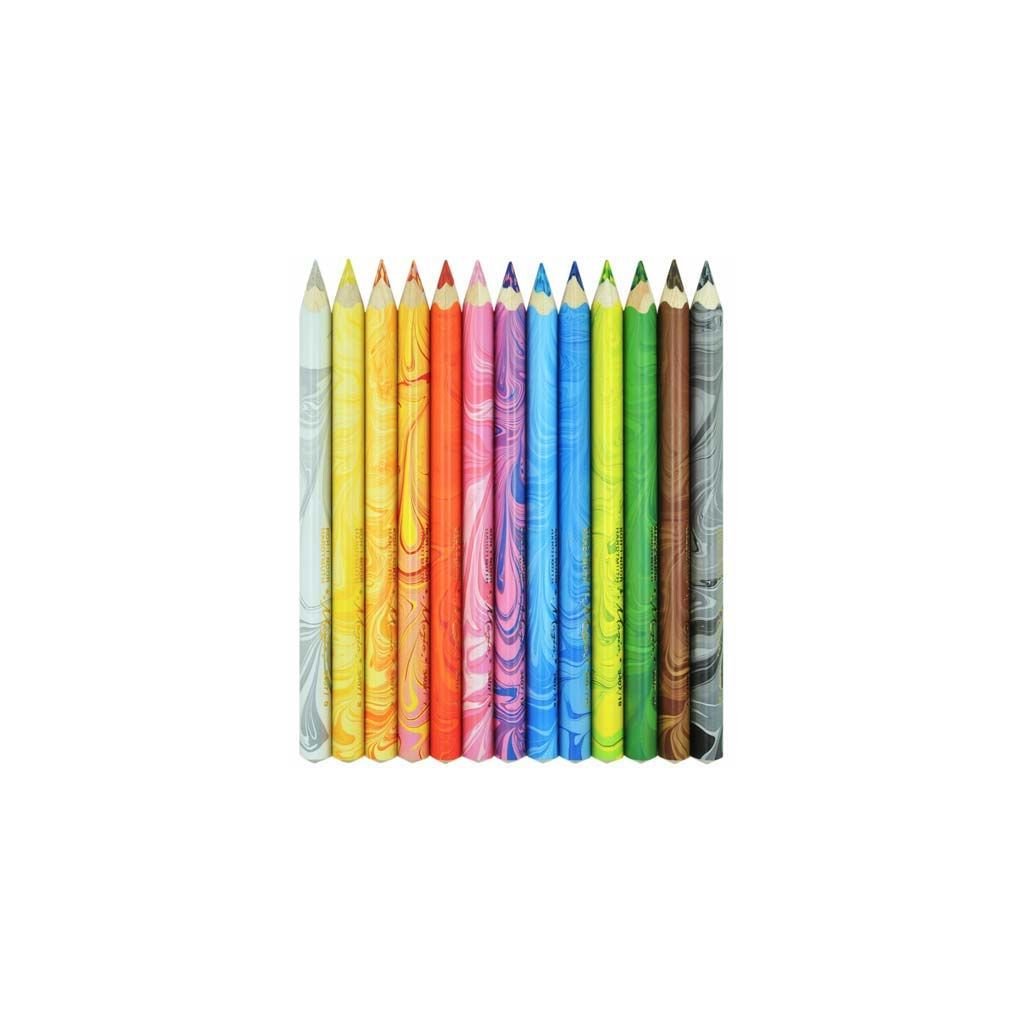 Koh-I-Noor Magic Artist's Multicoloured Pencils - Set of 12+1 Assorted Colours
