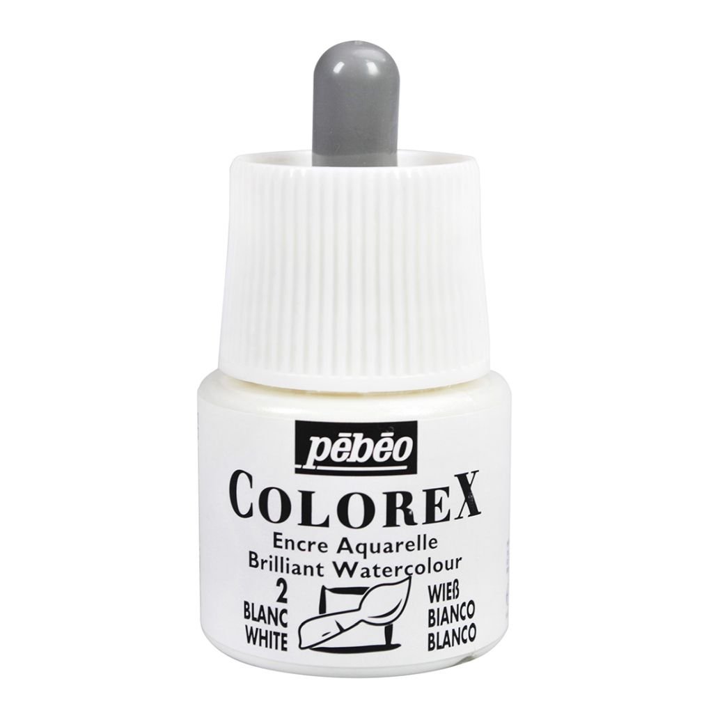 Pebeo Colorex Watercolour Inks - Bottle of 45 ML - Flacon (002)