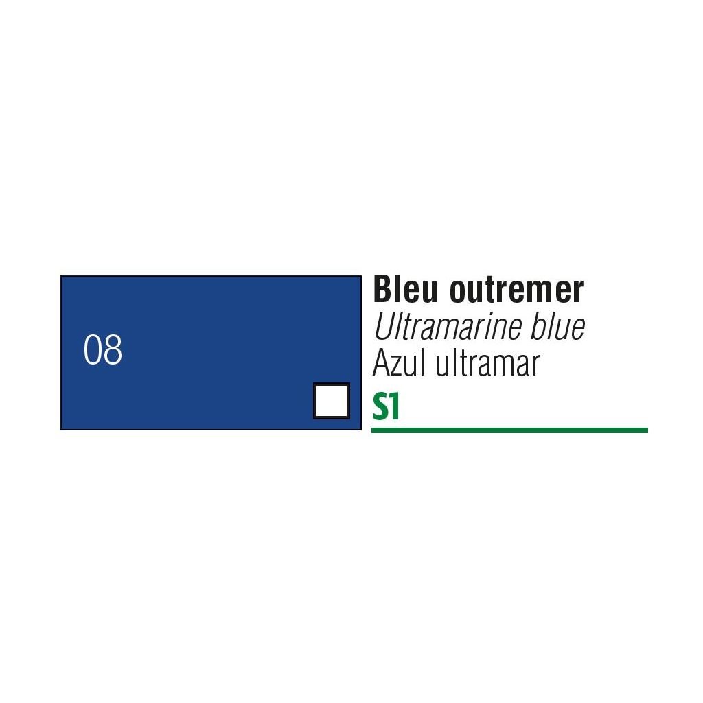 Pebeo Colorex Watercolour Inks - Bottle of 45 ML - Ultramarine Blue (008)