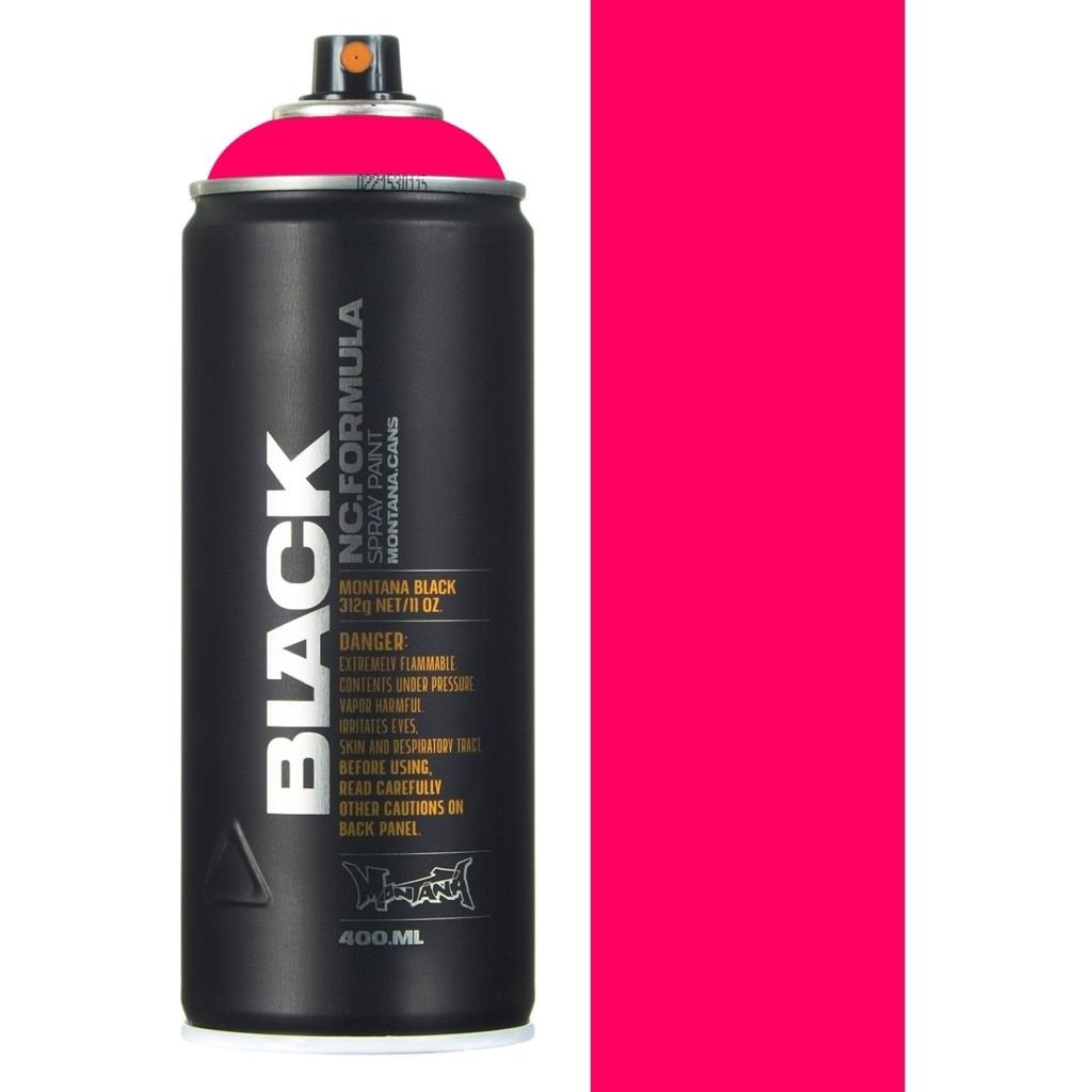 Montana Black Spray Paint - 400 ML Can - Infra Pink (BLK IN4000)