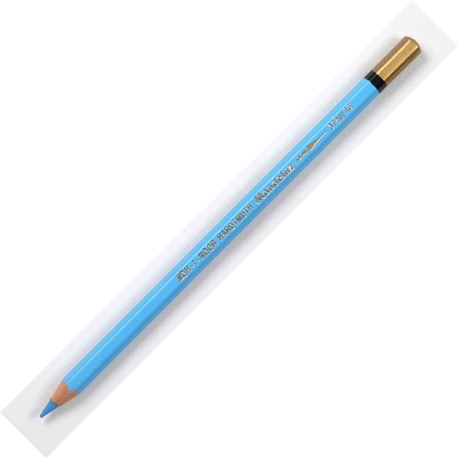 Koh-I-Noor Mondeluz Aquarell Artist's Water Soluble Coloured Pencil - Cerulean Blue (16)