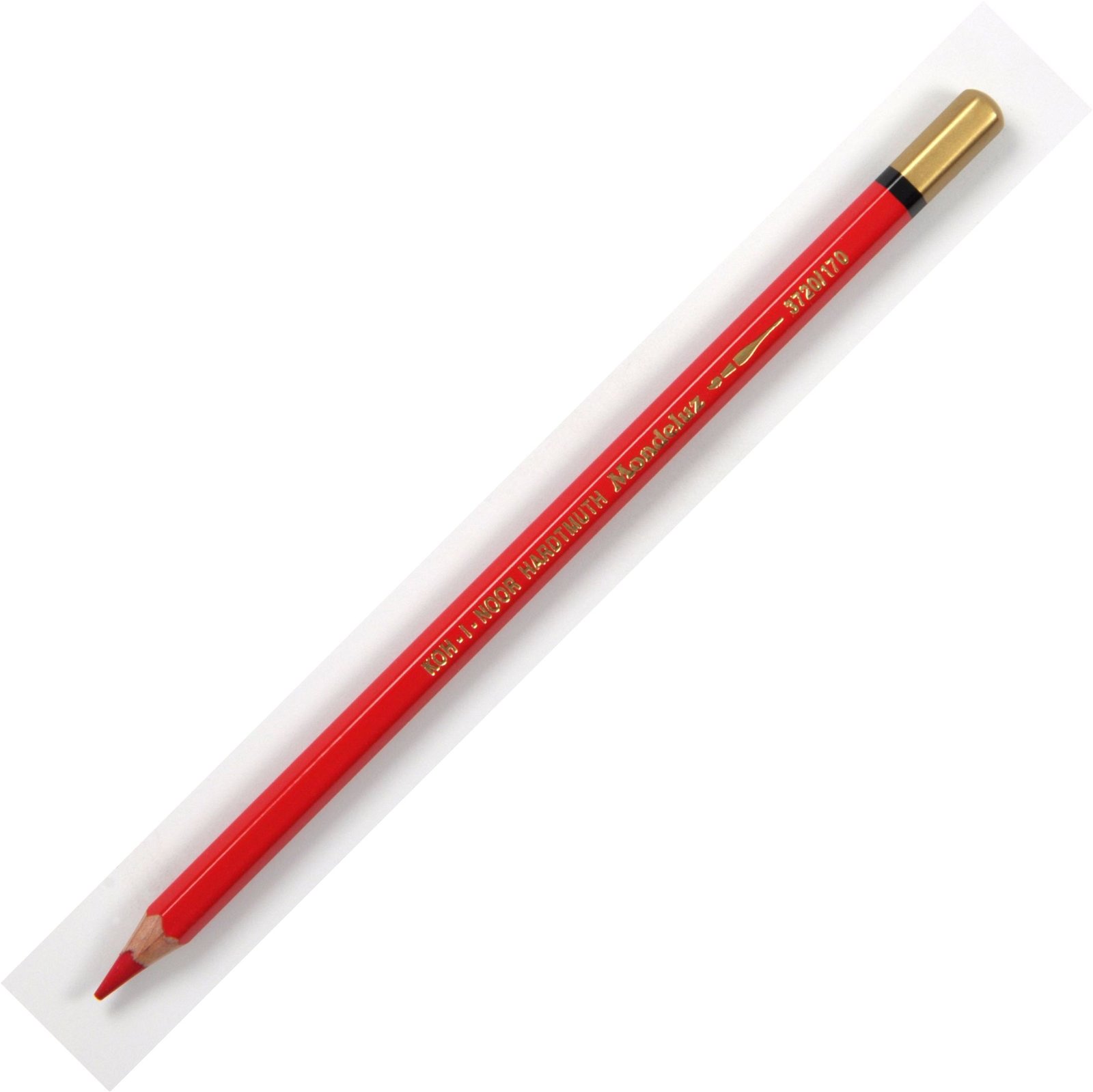 Koh-I-Noor Mondeluz Aquarell Artist's Water Soluble Coloured Pencil - Pyrrole Red (170)