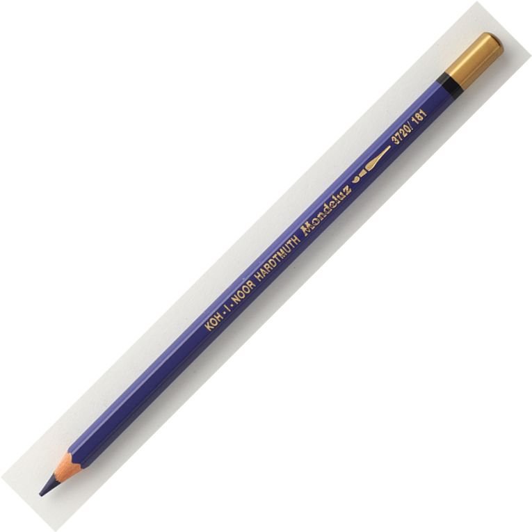 Koh-I-Noor Mondeluz Aquarell Artist's Water Soluble Coloured Pencil - Windsor Violet 2 (181)