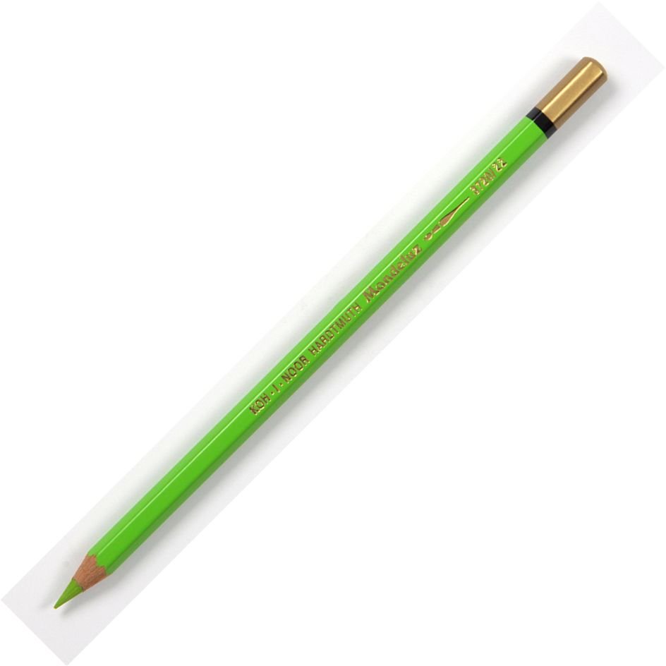 Koh-I-Noor Mondeluz Aquarell Artist's Water Soluble Coloured Pencil - Yellowish Green (22)