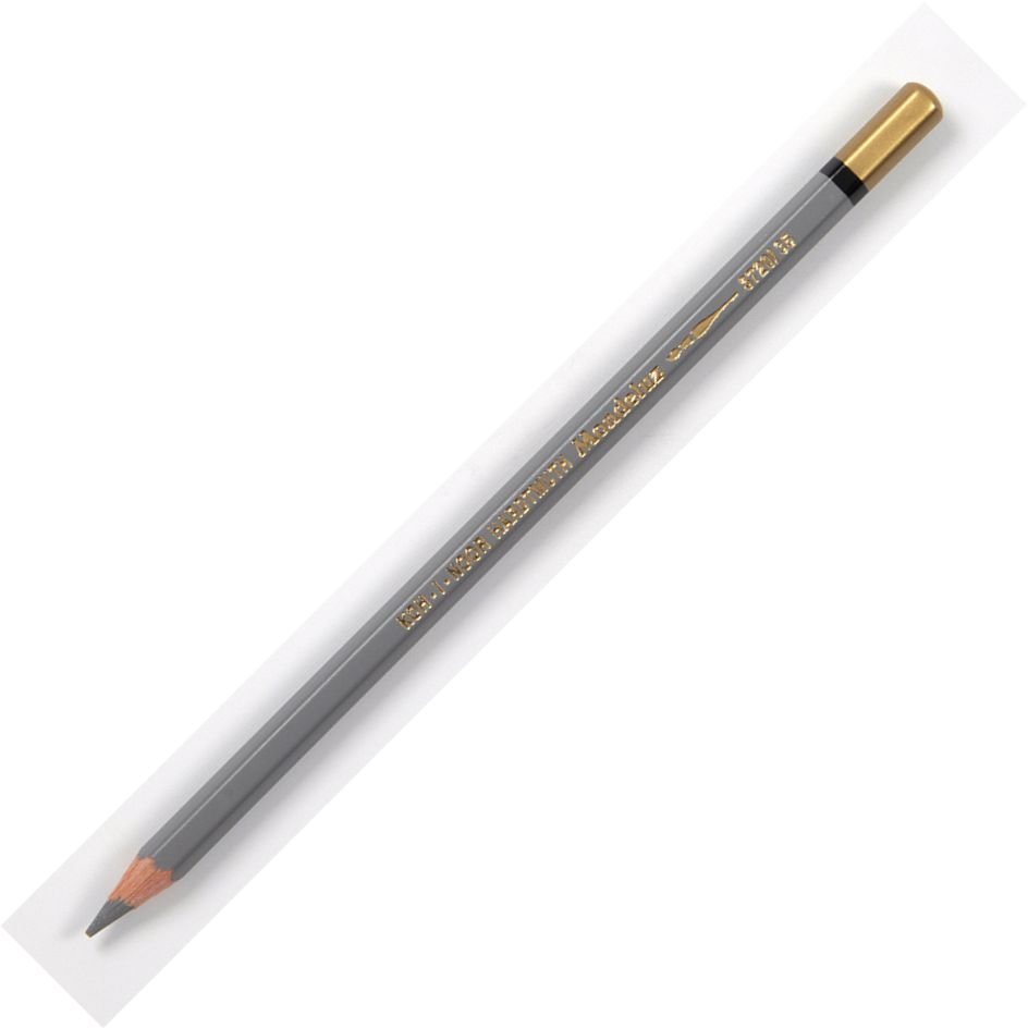Koh-I-Noor Mondeluz Aquarell Artist's Water Soluble Coloured Pencil - Platine Grey (35)