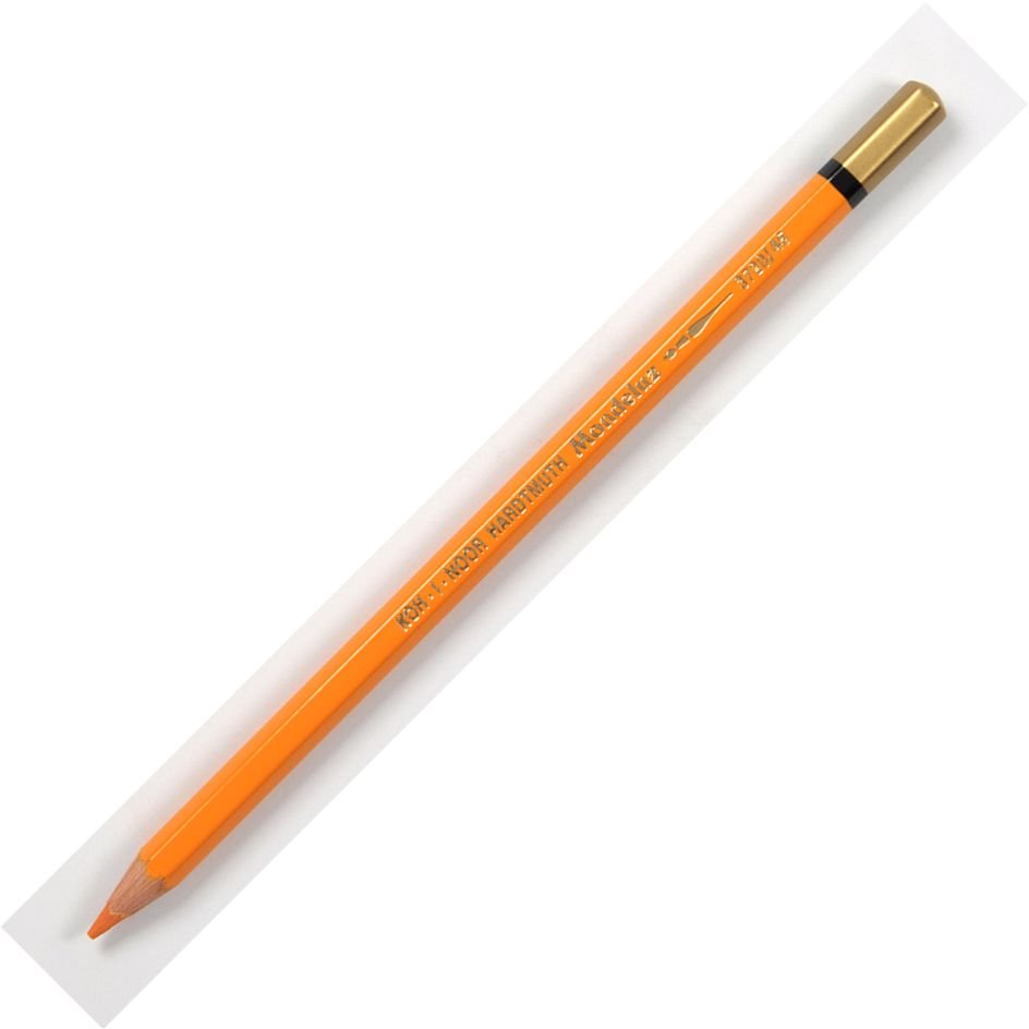 Koh-I-Noor Mondeluz Aquarell Artist's Water Soluble Coloured Pencil - Light Orange (45)