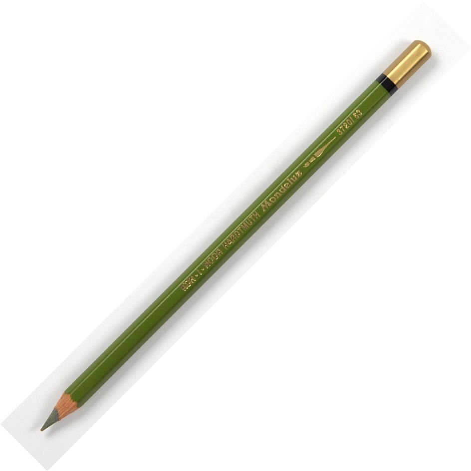Koh-I-Noor Mondeluz Aquarell Artist's Water Soluble Coloured Pencil - Olive Green Light (63)