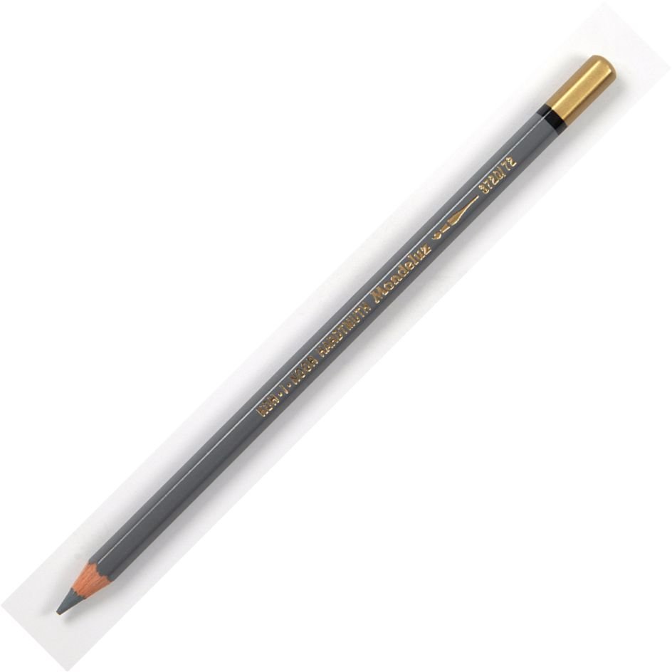 Koh-I-Noor Mondeluz Aquarell Artist's Water Soluble Coloured Pencil - Slate Grey (72)