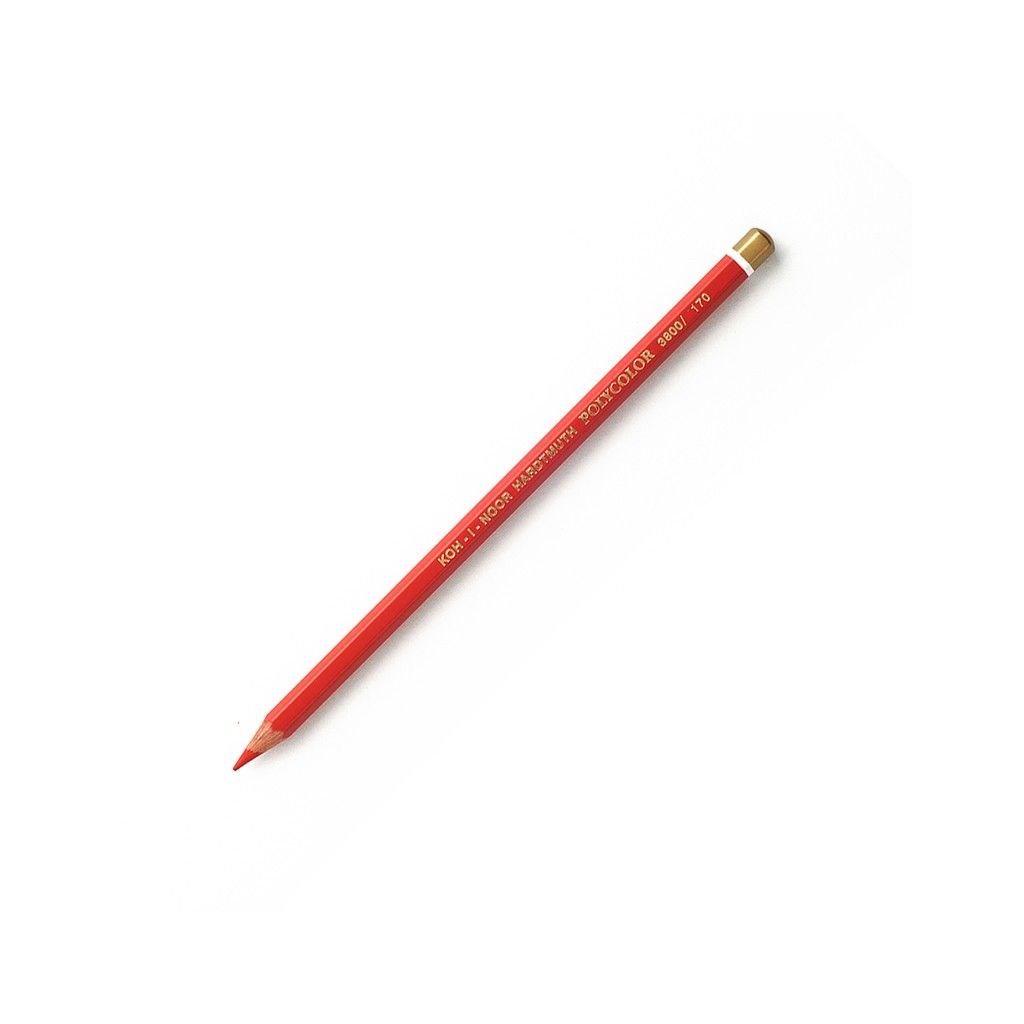 Koh-I-Noor Polycolor Artist's Coloured Pencil - Pyrrole Red (170)