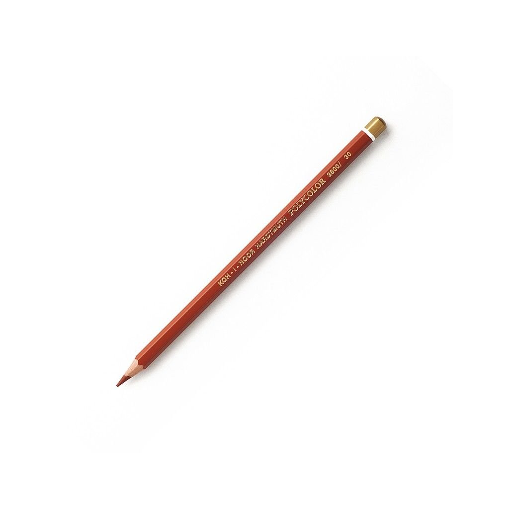 Koh-I-Noor Polycolor Artist's Coloured Pencil - Reddish Brown (30)