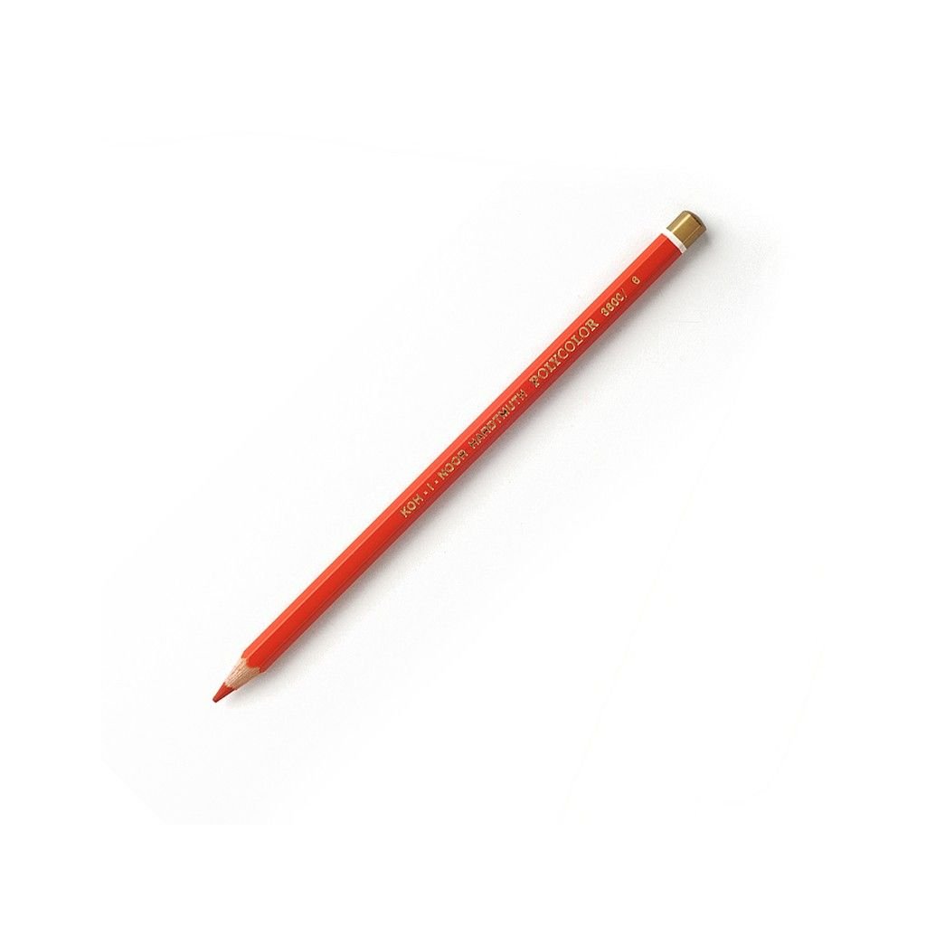 Koh-I-Noor Polycolor Artist's Coloured Pencil - Vermilion Red (6)