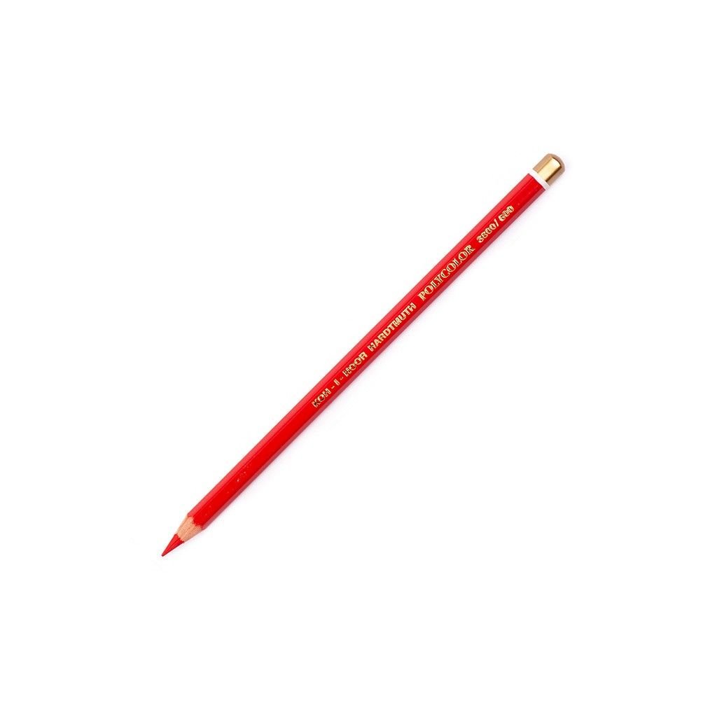 Koh-I-Noor Polycolor Artist's Coloured Pencil - Light Scarlet Red (600)