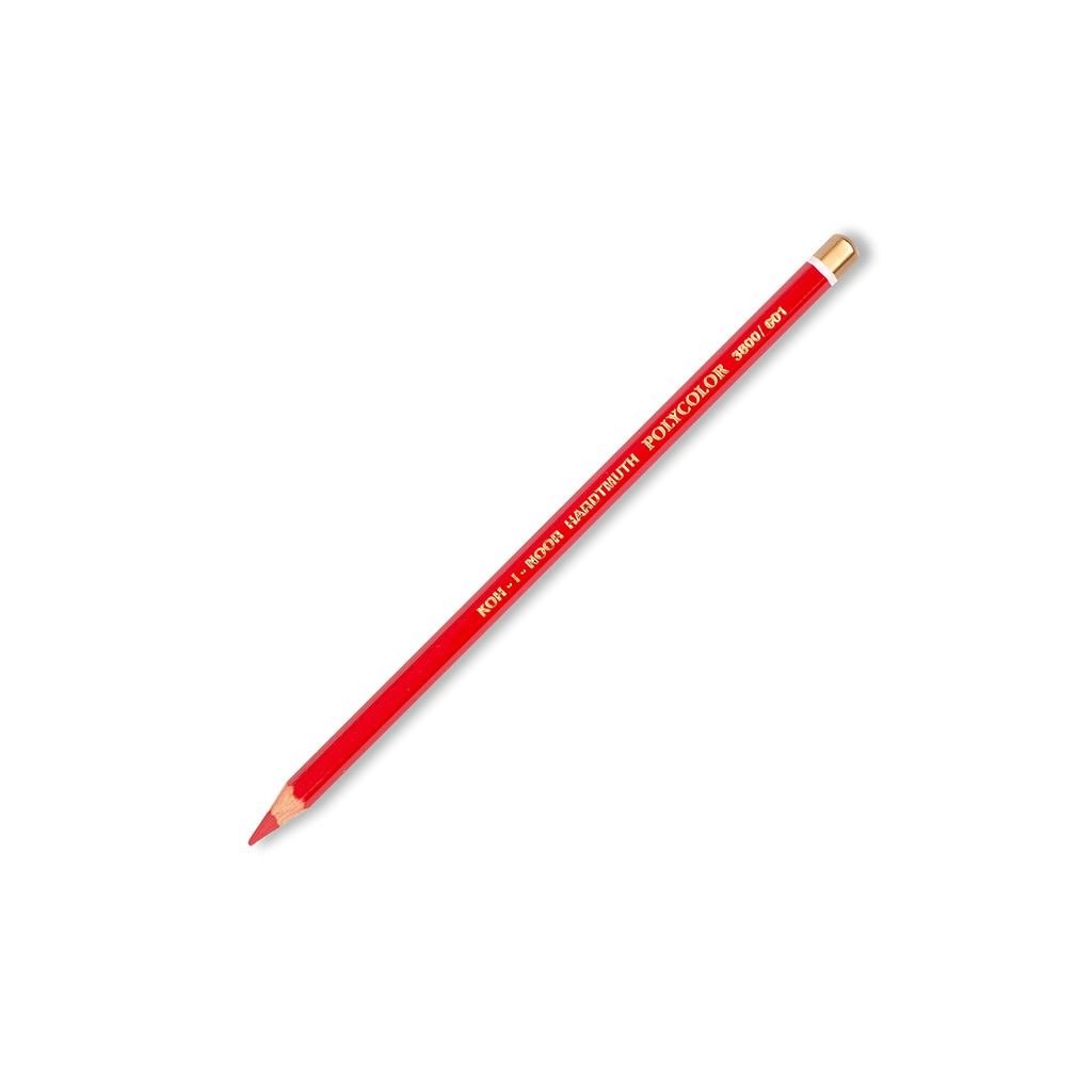Koh-I-Noor Polycolor Artist's Coloured Pencil - Scarlet Red (601)