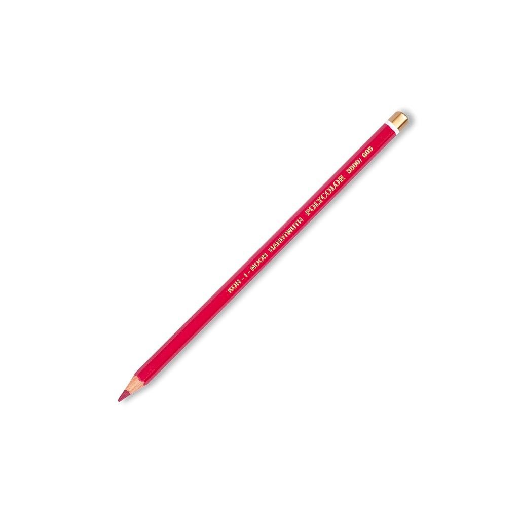 Koh-I-Noor Polycolor Artist's Coloured Pencil - Burgundy Red (605)