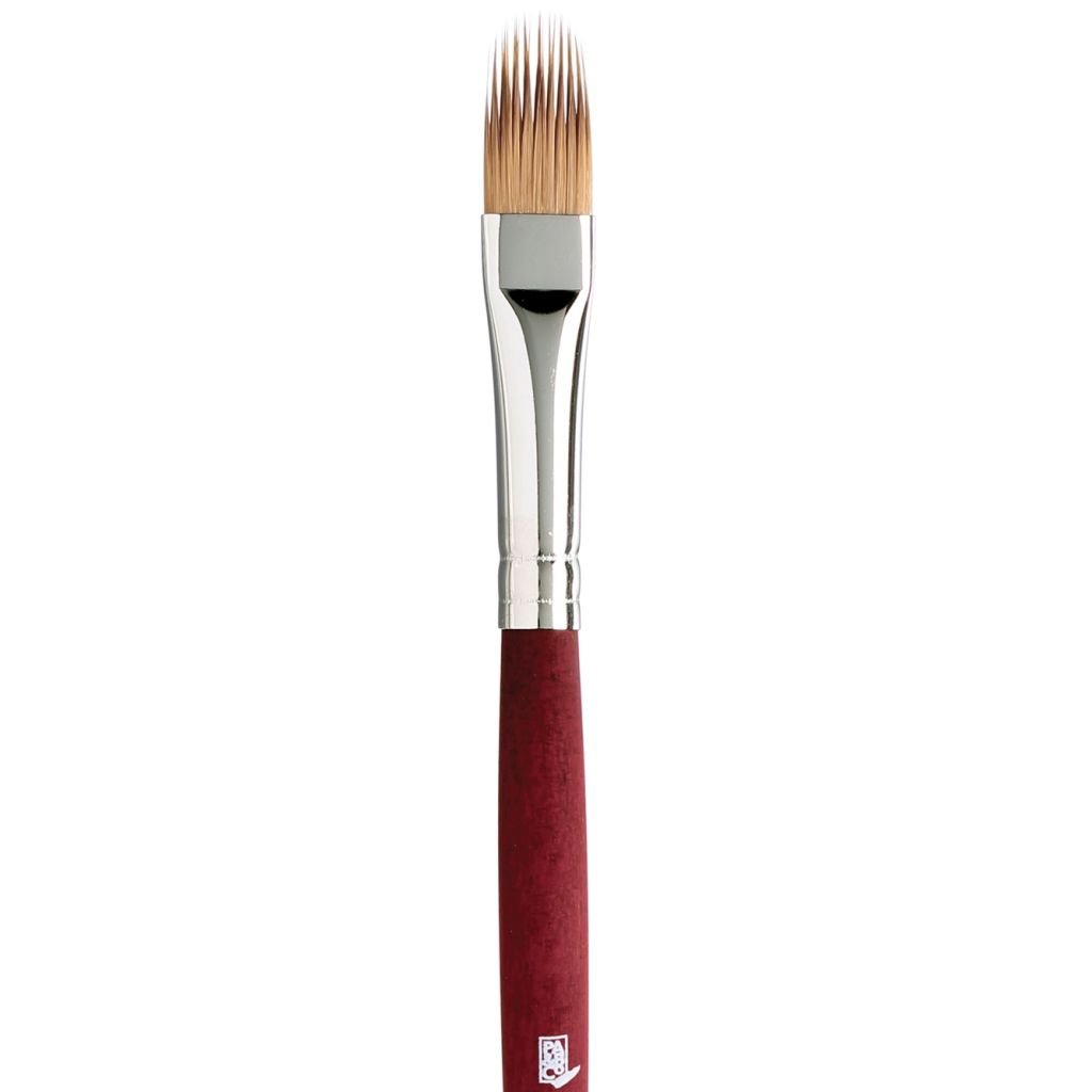 Princeton Series 3950 Velvetouch Luxury Synthetic Blend Brush - Filbert Grainer - Short Handle - Size: 3/8