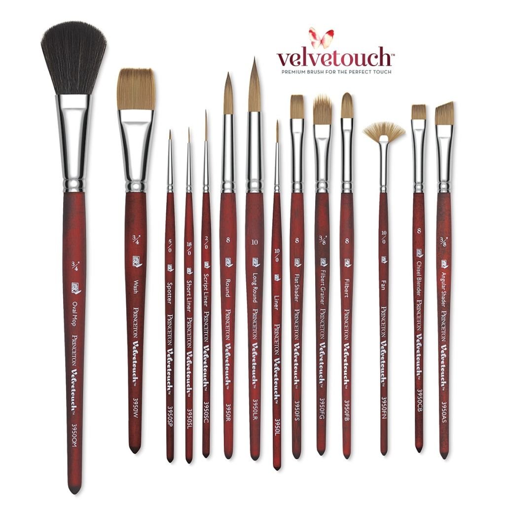 Princeton Series 3950 Velvetouch Luxury Synthetic Blend Brush