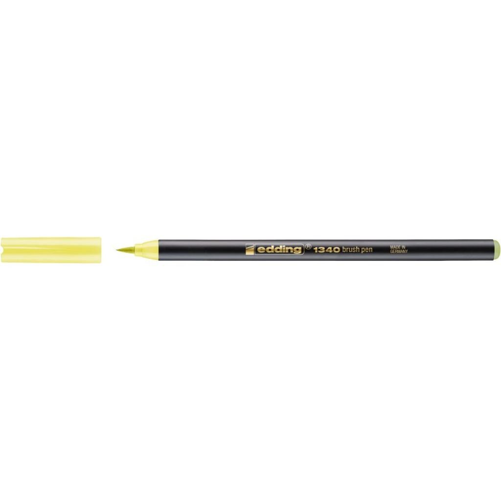 Edding 1340 Fiber Tip Brush Pens - Honeydew Melon (083)