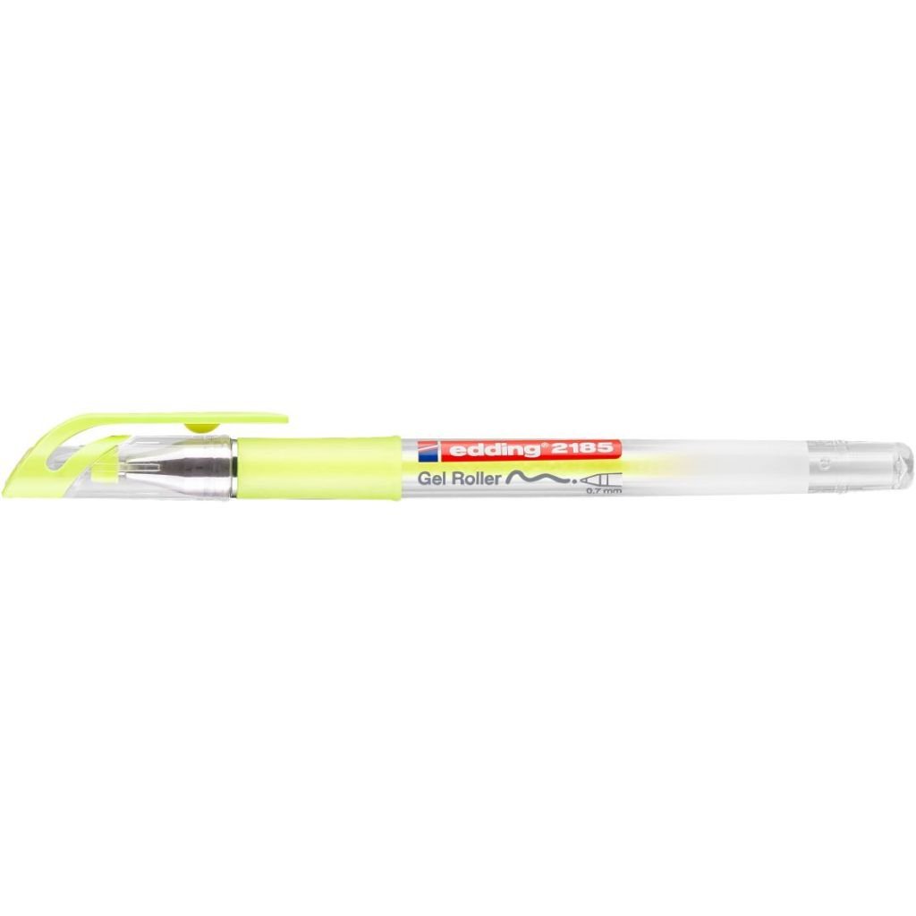 Edding 2185 Gel Ink - Rollerball Pen - 0.7 MM - Pastel Yellow (135)