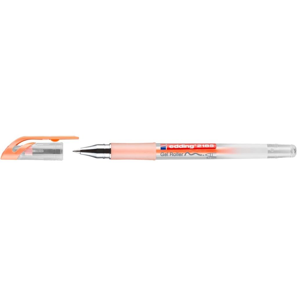 Edding 2185 Gel Ink - Rollerball Pen - 0.7 MM - Pastel Orange (136)