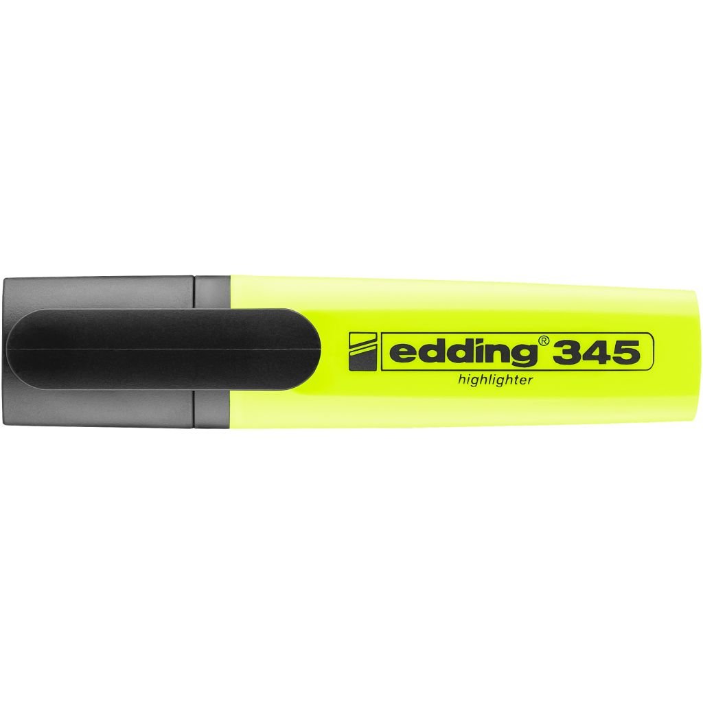 Edding 345 Highlighter Pen - Chisel Tip ( 2 - 5 MM ) - Yellow (005)