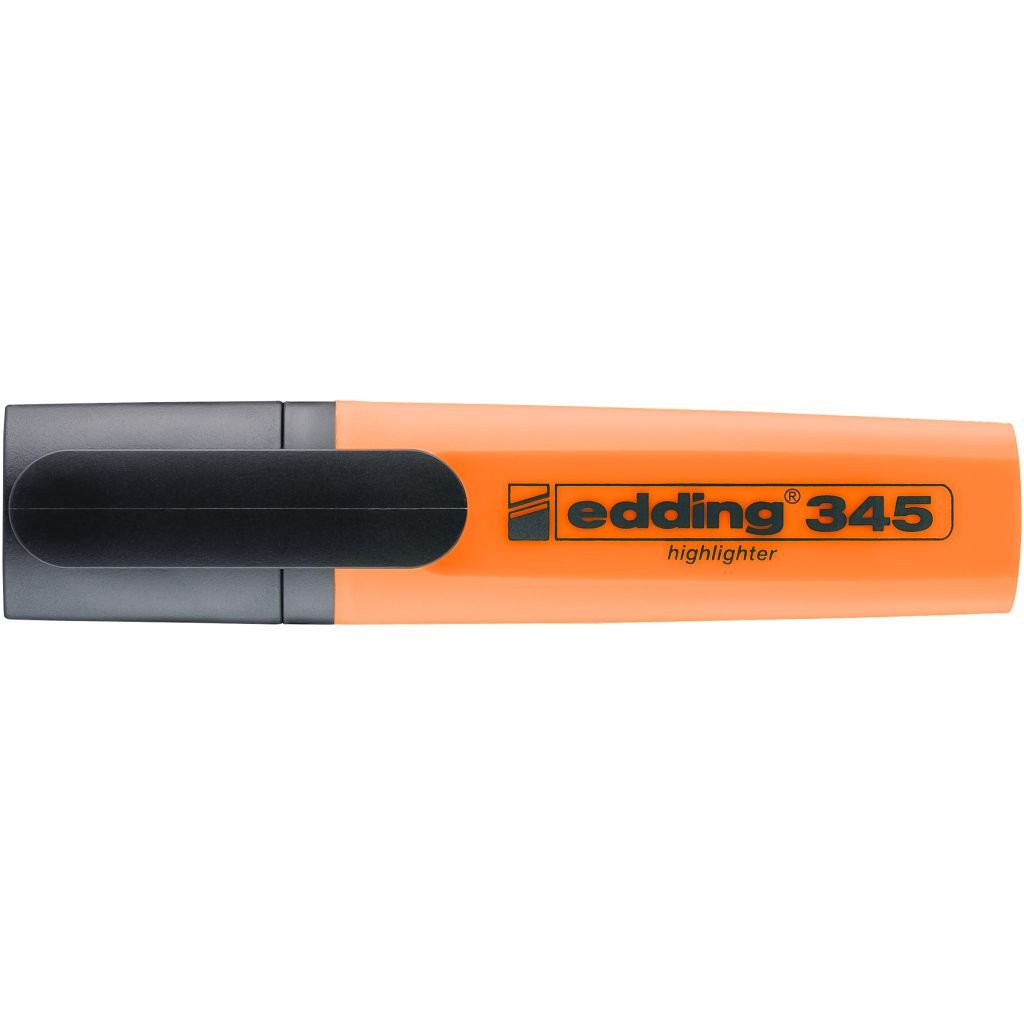 Edding 345 Highlighter Pen - Chisel Tip ( 2 - 5 MM ) - Orange (006)