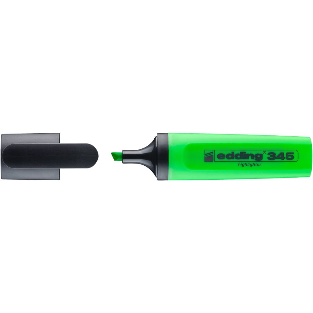 Edding 345 Highlighter Pen - Chisel Tip ( 2 - 5 MM ) - Light Green (011)