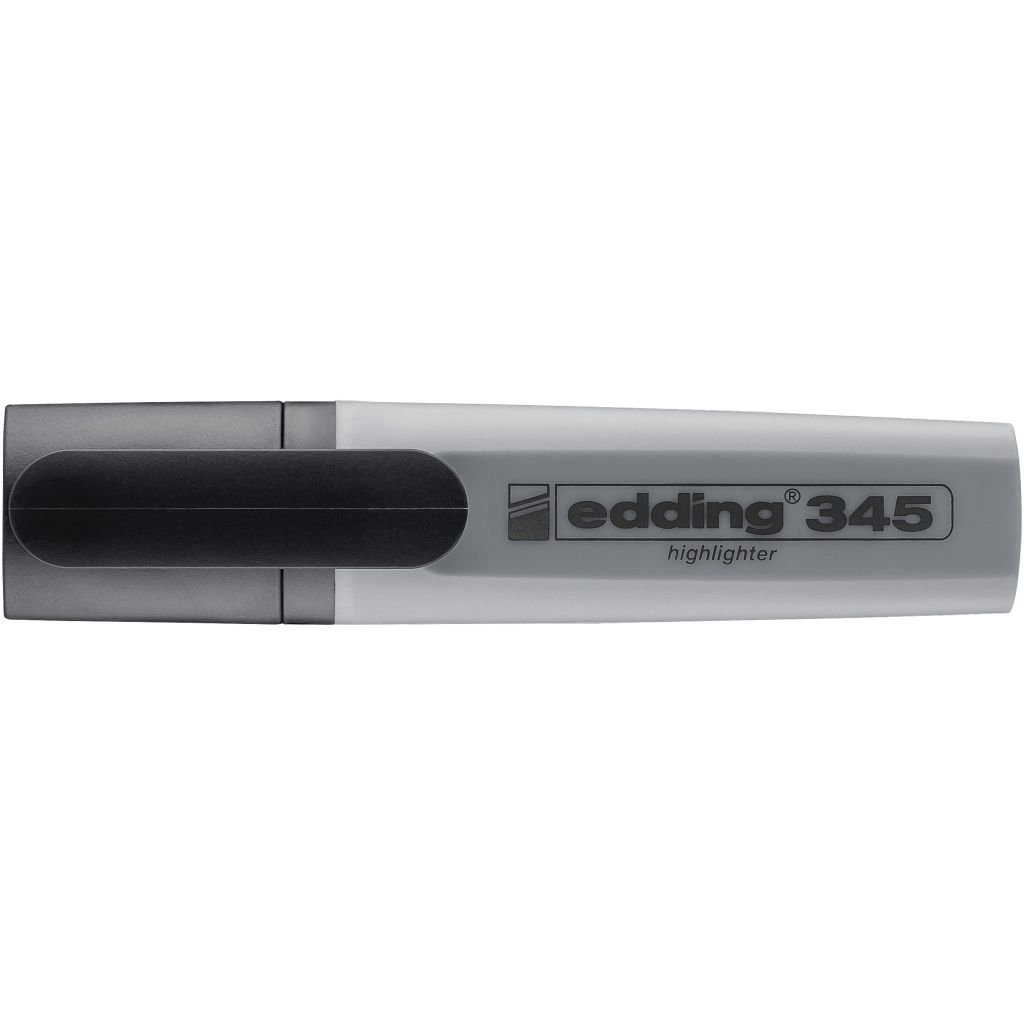 Edding 345 Highlighter Pen - Chisel Tip ( 2 - 5 MM ) - Gray (012)